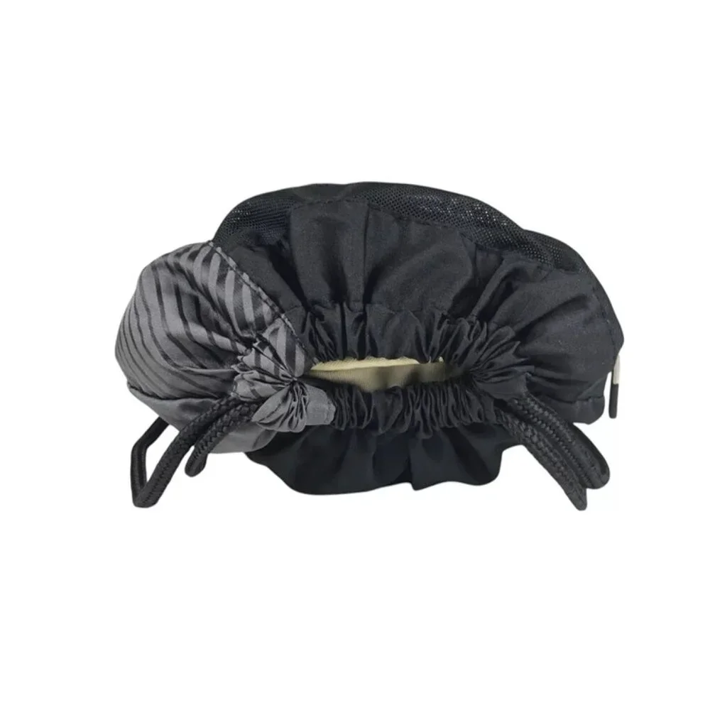 Nike‎ Drawstring Polyester Gym Sack Pack Black/Gray Backpack